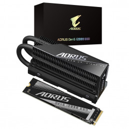 Gigabyte AORUS Gen5 12000 M.2 2 TB PCI Express 5.0 3D TLC NAND NVMe