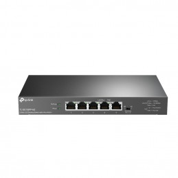 TP-Link TL-SG105PP-M2 verkkokytkin Hallitsematon Gigabit Ethernet (10 100 1000) Musta