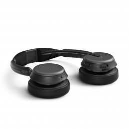 EPOS IMPACT 1061 ANC Kuulokkeet Langaton Pääpanta Toimisto puhelukeskus Bluetooth Latausteline Musta