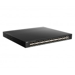 D-Link DQS-5000-32S Hallittu L2 L3 10G Ethernet (100 1000 10000) 1U Musta