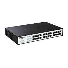 D-Link EasySmart Hallittu L2 Gigabit Ethernet (10 100 1000) Power over Ethernet -tuki Musta, Harmaa