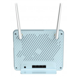 D-Link AX1500 4G Smart Router langaton reititin Gigabitti Ethernet Kaksitaajuus (2,4 GHz 5 GHz) Sininen, Valkoinen