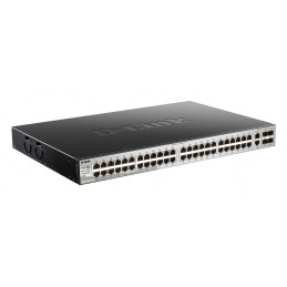 D-Link DGS-3130-54TS E verkkokytkin Hallittu L3 Gigabit Ethernet (10 100 1000) Harmaa