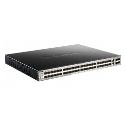 D-Link DGS-3130-54S E verkkokytkin Hallittu L3 10G Ethernet (100 1000 10000) Harmaa