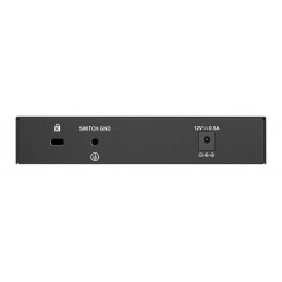 D-Link DMS-107 E verkkokytkin Hallitsematon Gigabit Ethernet (10 100 1000) Musta