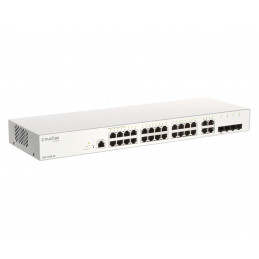 D-Link DBS-2000-28 E verkkokytkin Hallittu L2 Gigabit Ethernet (10 100 1000) Harmaa
