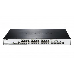 D-Link DGS-1510-20 E verkkokytkin Hallittu L2 L3 Gigabit Ethernet (10 100 1000) 1U Harmaa