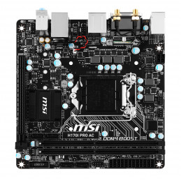 MSI H170I PRO AC Intel® H170 LGA 1151 (pistoke H4) Mini ITX