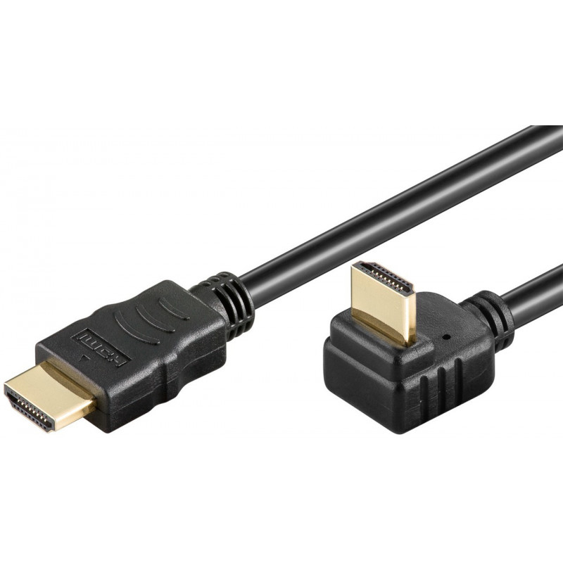 Goobay 61263 HDMI-kaapeli 0,5 m HDMI-tyyppi A (vakio) Musta