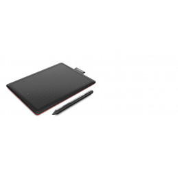 Wacom One by Small piirtopöytä Musta 2540 lpi 152 x 95 mm USB