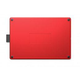 Wacom One piirtopöytä Musta, Punainen 2540 lpi 216 x 135 mm USB