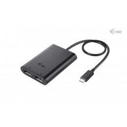i-tec C31DUAL4K60DP USB grafiikka-adapteri 7680 x 4320 pikseliä Musta