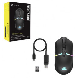 Corsair CH-931B011-EU hiiri Oikeakätinen RF Wireless + Bluetooth Optinen 26000 DPI