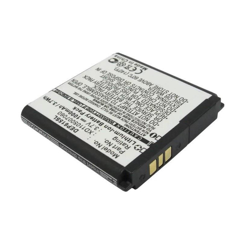 CoreParts MOBX-BAT-DEP615SL matkapuhelimen varaosa Akku Musta