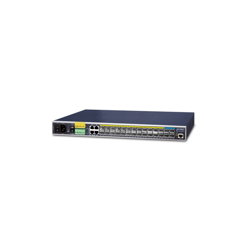 PLANET IGS-6325-20S4C4X verkkokytkin Hallittu L3 Gigabit Ethernet (10 100 1000) 1U Sininen