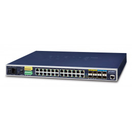 PLANET IGS-6325-20T4C4X verkkokytkin Hallittu L3 Gigabit Ethernet (10 100 1000) 1U Sininen