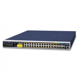 PLANET IGS-6325-24P4X verkkokytkin Hallittu L3 Gigabit Ethernet (10 100 1000) Power over Ethernet -tuki 1U Musta, Sininen