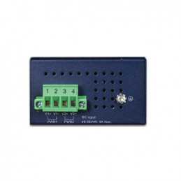 PLANET IPOE-270 verkkokytkin Power over Ethernet -tuki Sininen