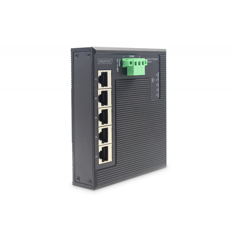 Digitus DN-651126 verkkokytkin Hallitsematon Gigabit Ethernet (10 100 1000) Musta