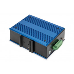 Digitus DN-651137 verkkokytkin Hallitsematon Gigabit Ethernet (10 100 1000) Power over Ethernet -tuki Musta, Sininen