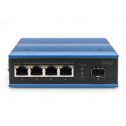 Digitus DN-651134 verkkokytkin Hallitsematon Gigabit Ethernet (10 100 1000) Musta, Sininen