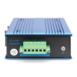 Digitus DN-651130 verkkokytkin Hallitsematon Fast Ethernet (10 100) Musta, Sininen