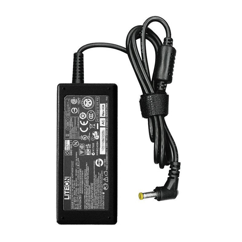 Acer AC Adaptor 65W virta-adapteri ja vaihtosuuntaaja Sisätila Musta