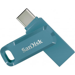SanDisk Ultra Dual Drive Go USB 256GB USB-muisti USB Type-A   USB Type-C 3.2 Gen 1 (3.1 Gen 1) Sininen