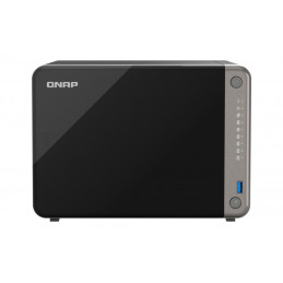 QNAP TS-AI642-8G NAS- ja tallennuspalvelimet Tower Ethernet LAN Musta Cortex-A76