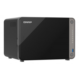 QNAP TS-AI642-8G NAS- ja tallennuspalvelimet Tower Ethernet LAN Musta Cortex-A76