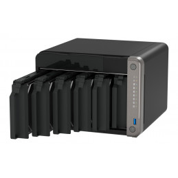 QNAP TS-AI642-8G NAS- ja tallennuspalvelimet Tower Ethernet LAN Musta Cortex-A76