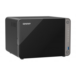 QNAP TS-AI642-8G NAS- ja tallennuspalvelimet Tower Ethernet LAN Musta Cortex-A76