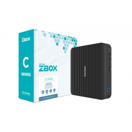 Zotac ZBOX edge CI343 Työpöytä Musta N100 3,4 GHz