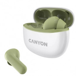 Canyon CNS-TWS5GR kuulokkeet ja kuulokemikrofoni Langaton In-ear Puhelut Musiikki Urheilu Päivittäinen USB Type-C Bluetooth