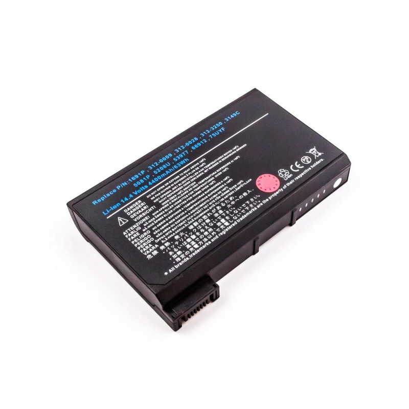 CoreParts 14.4V 4460mAh 63 Wh Akku