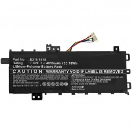 CoreParts MBXAS-BA0286 kannettavan tietokoneen varaosa Akku