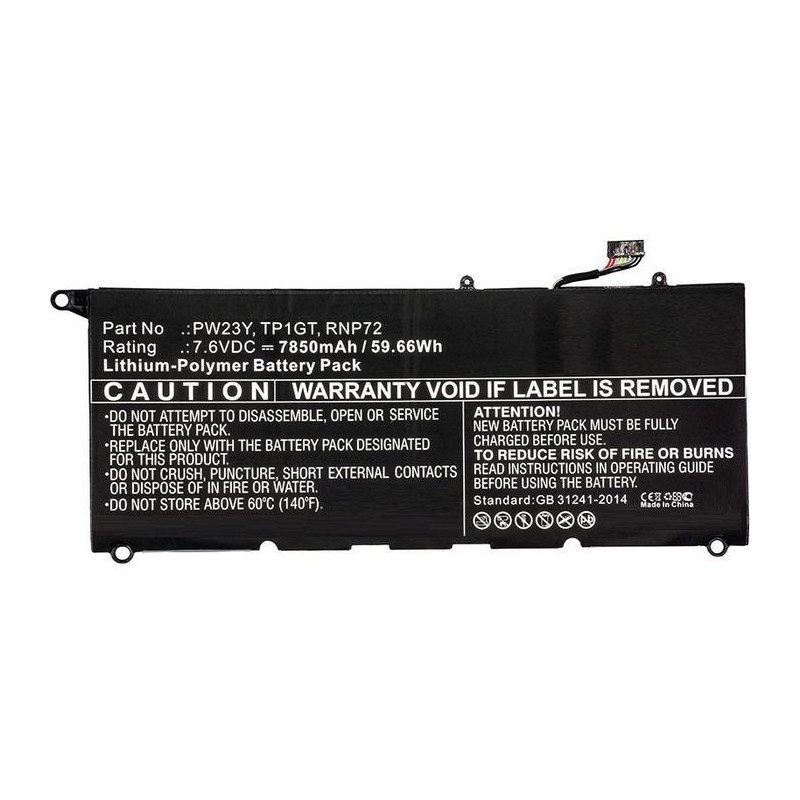 CoreParts MBXDE-BA0116H kannettavan tietokoneen varaosa Akku