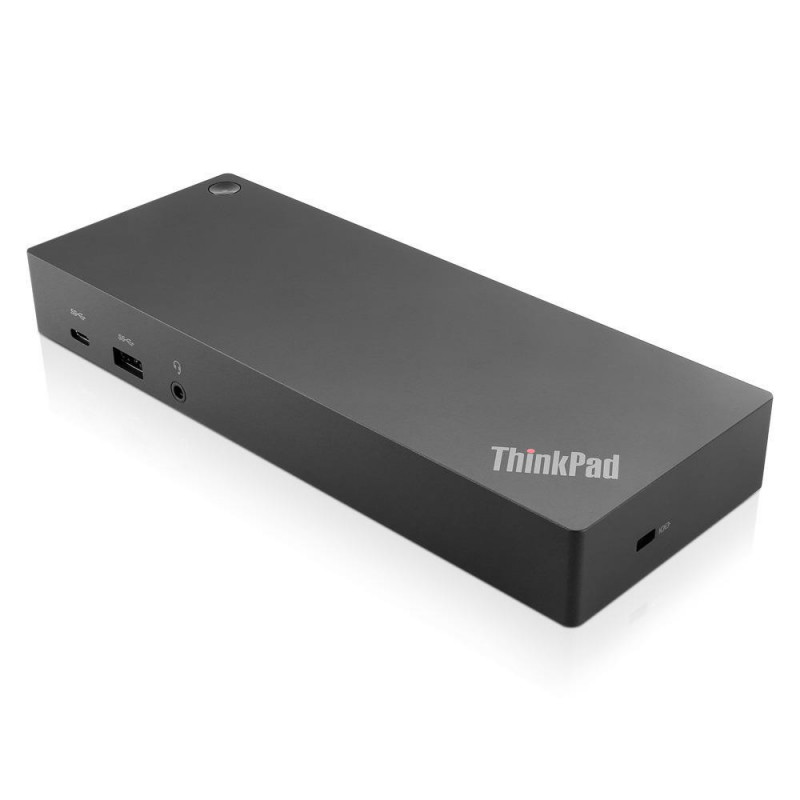 Lenovo ThinkPad Hybrid USB-C with USB-A Dock Langallinen USB 3.2 Gen 2 (3.1 Gen 2) Type-C Musta