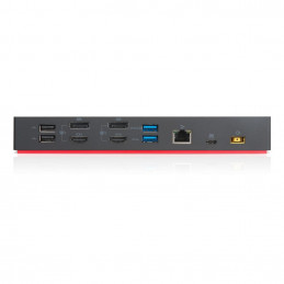 Lenovo ThinkPad Hybrid USB-C with USB-A Dock Langallinen USB 3.2 Gen 2 (3.1 Gen 2) Type-C Musta