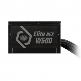 Cooler Master Elite NEX White 500 virtalähdeyksikkö 500 W 24-pin ATX ATX Musta