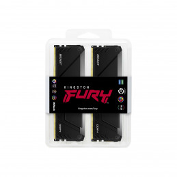 Kingston Technology FURY Beast RGB muistimoduuli 128 GB 4 x 32 GB DDR4 2666 MHz