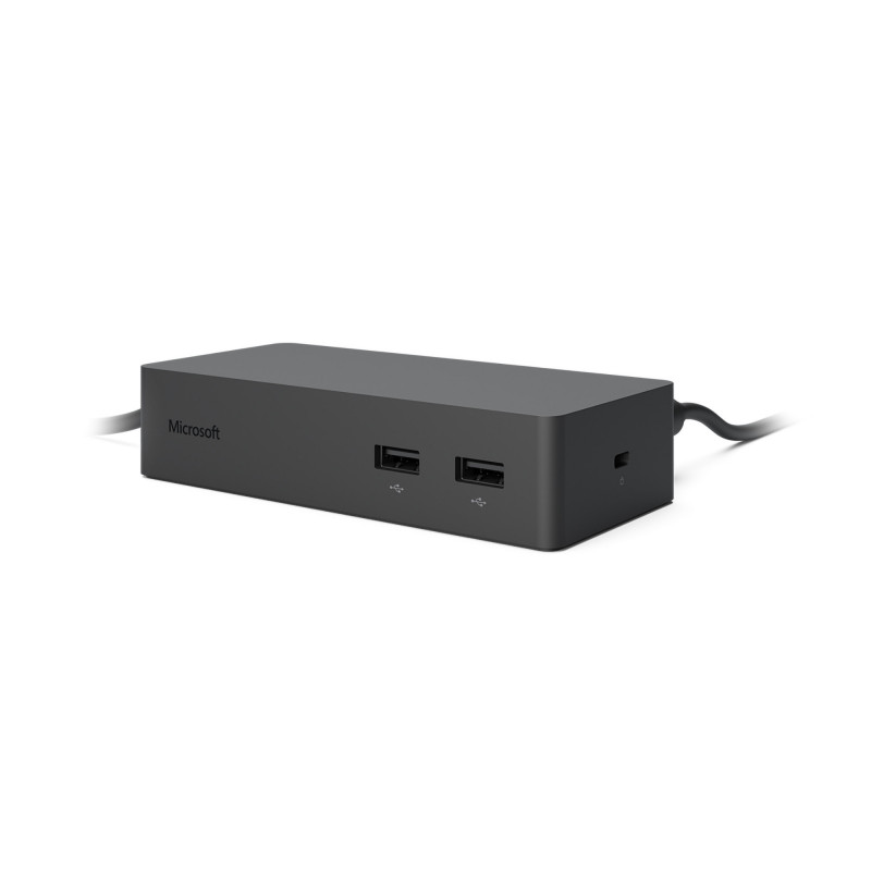 Microsoft Surface Dock 2 mobiililaitteiden telakka-asema Tabletti Musta