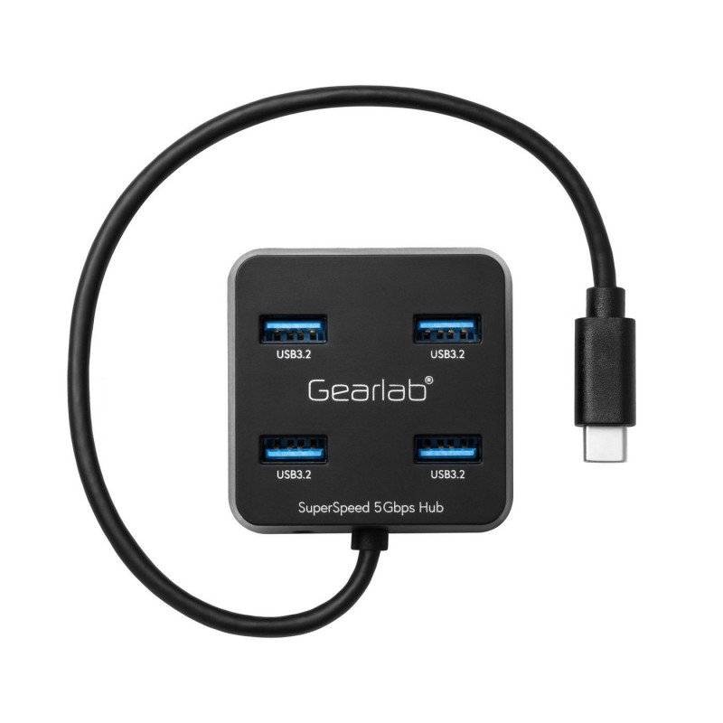 Gearlab GLB2354024 USB 3.2 Gen 1 (3.1 Gen 1) Type-C 5000 Mbit s Musta