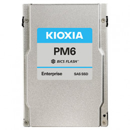 Kioxia PM6-V 2.5" 6,4 TB SAS BiCS FLASH TLC