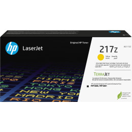 HP 217Z erittäin riittoisa keltainen alkuperäinen LaserJet-värikasetti