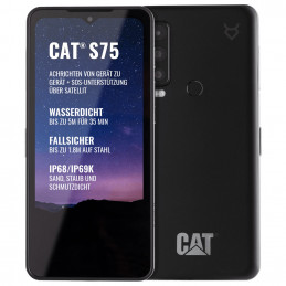 CAT S75 16,7 cm (6.58") Android 12 5G 6 GB 128 GB 5000 mAh Musta
