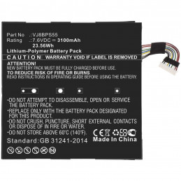 CoreParts MBXSO-BA0076 kannettavan tietokoneen varaosa Akku