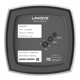 Linksys Velop – koko kodin älykäs kolmikaistainen Mesh WiFi 6 (AX4200), 1-pakkaus