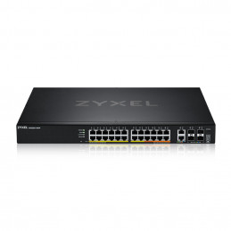 Zyxel XGS2220-30HP Hallittu L3 Gigabit Ethernet (10 100 1000) Power over Ethernet -tuki Musta