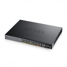 Zyxel XGS2220-30HP Hallittu L3 Gigabit Ethernet (10 100 1000) Power over Ethernet -tuki Musta